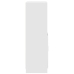Virtuves Skapītis, Balts, 57X41,5X131,5 Cm, Inženierijas Koks Vidaxl