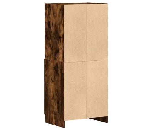 vidaXL virtuves skapītis, ozola, 57x41,5x131,5 cm, inženierijas koks