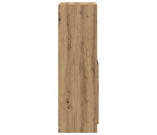 vidaXL virtuves skapītis koka krāsa 57x41,5x131,5 cm inženierijas koks