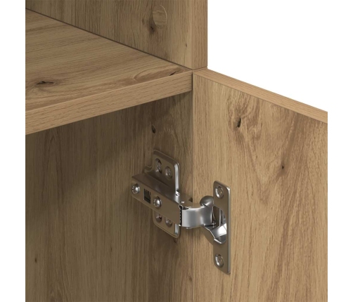 vidaXL virtuves skapītis koka krāsa 57x41,5x131,5 cm inženierijas koks