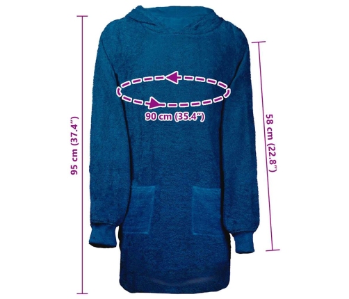 Žakete Tumši Zils L Kokvilna Vidaxl