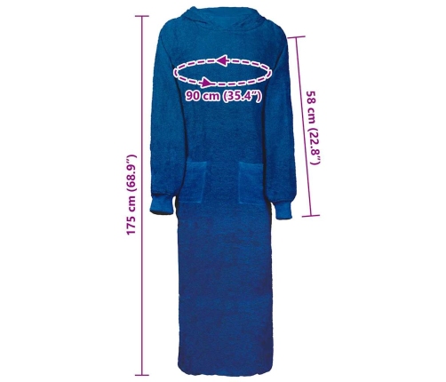 Žakete Tumši Zils Xxl Kokvilna Vidaxl