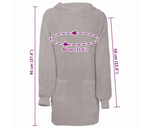 Žakete Pelēka L Kokvilna Vidaxl