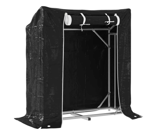 Vidaxl Malkas Plaukts Ar Lietus Pārsegu, 100,5X40,5X110,5 Cm