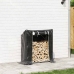Vidaxl Malkas Plaukts Ar Lietus Pārsegu, 100,5X40,5X110,5 Cm