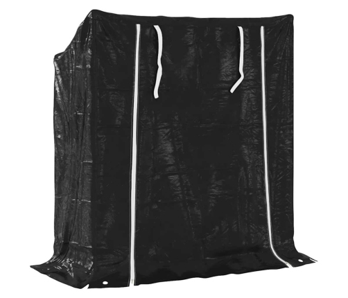 Vidaxl Malkas Plaukts Ar Lietus Pārsegu, 100,5X40,5X110,5 Cm