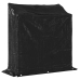 Vidaxl Malkas Plaukts Ar Lietus Pārsegu, 100,5X40,5X110,5 Cm