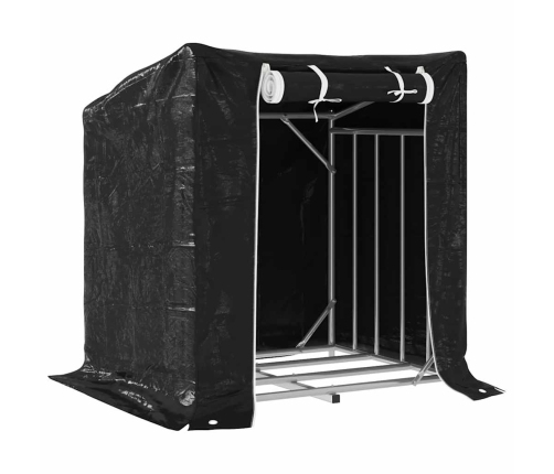 Vidaxl Malkas Plaukts Ar Lietus Pārsegu, 100,5X80,5X110,5 Cm