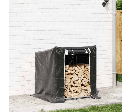 Vidaxl Malkas Plaukts Ar Lietus Pārsegu, 100,5X100,5X110,5 Cm