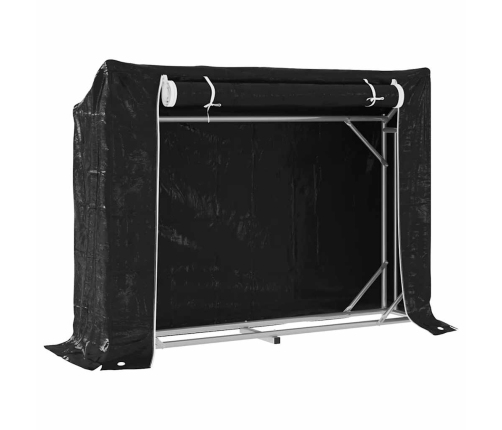 Vidaxl Malkas Plaukts Ar Lietus Pārsegu, 151X40,5X110,5 Cm