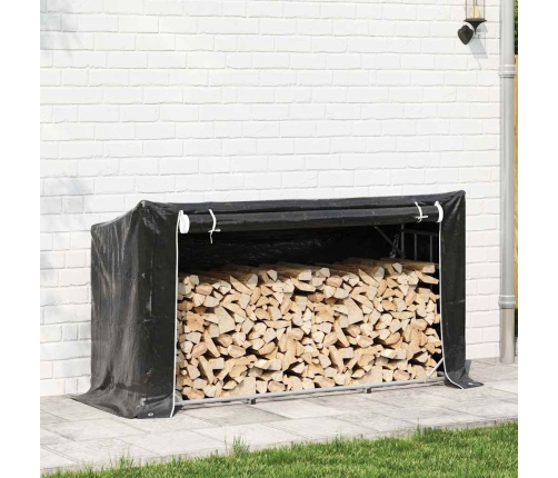 Vidaxl Malkas Plaukts Ar Lietus Pārsegu, 100X40X200Cm, Cinkots Tērauds