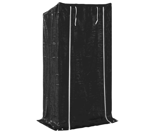 Vidaxl Malkas Plaukts Ar Lietus Pārsegu, 100X60X200Cm, Cinkots Tērauds