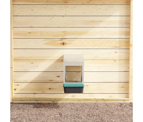 Vistu Ligzdas Kaste, 1 Nodalījums, Pie Sienas Stiprināma, Cinkots Tērauds Vidaxl