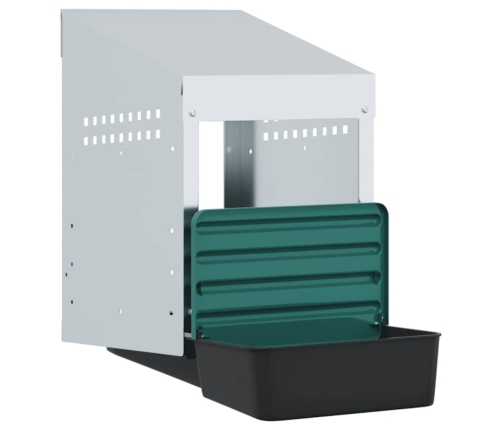 Vistu Ligzdas Kaste, 1 Nodalījums, Pie Sienas Stiprināma, Cinkots Tērauds Vidaxl