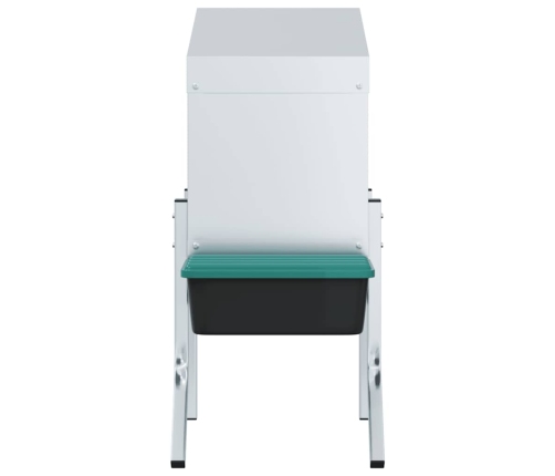 Vistu Ligzdas Kaste, 1 Nodalījums, Ar Kājām, Cinkots Tērauds Vidaxl