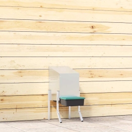 Vistu Ligzdas Kaste, 1 Nodalījums, Ar Kājām, Cinkots Tērauds Vidaxl