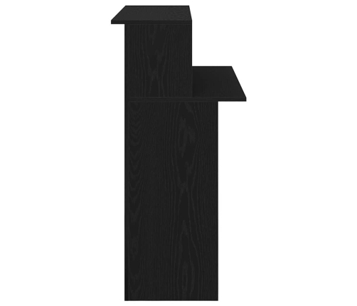Recepcijas Galds Melns 100X50X103,5 Cm Inženierijas Koks Vidaxl
