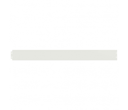 Zālāju Apmales 10 Gab. Baltas 10X103 Cm Auksti Velmēts Tērauds Vidaxl