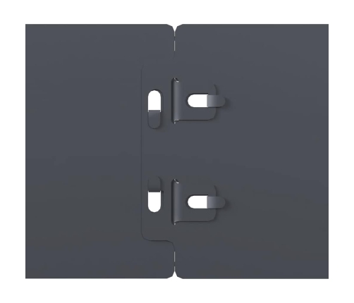 Zālāju Apmales 10 Gab Antracīts 10X103Cm Auksti Velmēts Tērauds Vidaxl