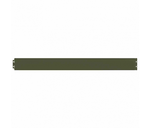 Zāliena Apmales 10 Gab Olive Green Auksti Velmēts Tērauds Vidaxl