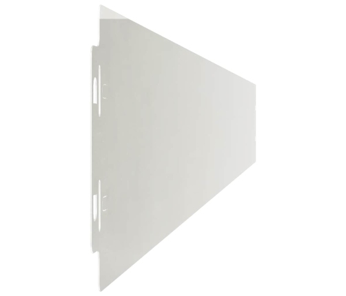 Zālāju Apmales 10 Gab 10X103 Cm Nerūsējošais Tērauds Vidaxl