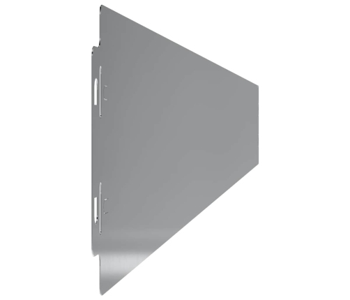 Zālāju Apmales 50 Gab 10X103 Cm Cinkots Tērauds Vidaxl