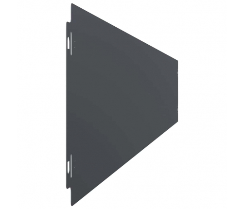 Zālāju Apmales 10 Gab Antracīts 15X103Cm Auksti Velmēts Tērauds Vidaxl