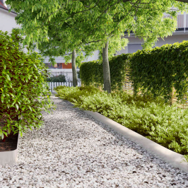 Zālāju Apmales 10 Gab 15X103 Cm Nerūsējošais Tērauds Vidaxl