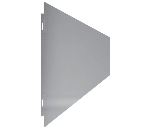 Zālāju Apmales 10 Gab 15X103 Cm Cinkots Tērauds Vidaxl