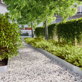 Zālāju Apmales 10 Gab 15X103 Cm Cinkots Tērauds Vidaxl