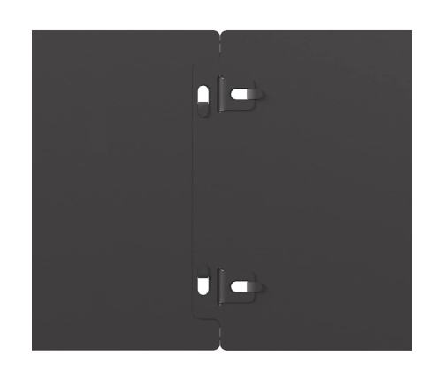 Zālāju Apmales 50 Gab Melns 15X103 Cm Auksti Velmēts Tērauds Vidaxl