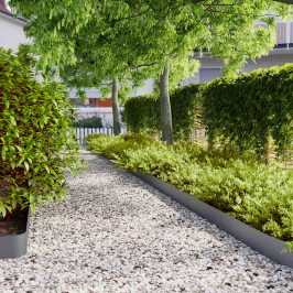 Zālāju Apmales 50 Gab Antracīts 15X103Cm Auksti Velmēts Tērauds Vidaxl