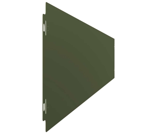 Zāliena Apmales 50 Gab Olive Green Auksti Velmēts Tērauds Vidaxl