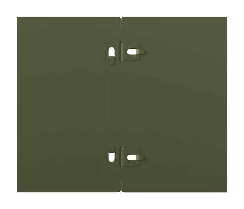 Zāliena Apmales 50 Gab Olive Green Auksti Velmēts Tērauds Vidaxl