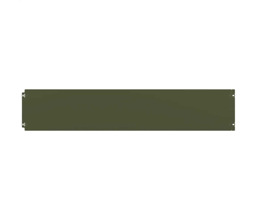 Zāliena Apmales 10 Gab Olive Green Auksti Velmēts Tērauds Vidaxl