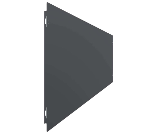 Zālāju Apmales 30 Gab Antracīts 20X103Cm Auksti Velmēts Tērauds Vidaxl