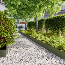 Zāliena Apmales 30 Gab Olive Green Auksti Velmēts Tērauds Vidaxl