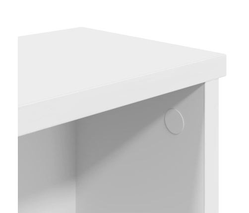 Virtuves Plaukts, Saliekams Balts 50X15X16 Cm Inženierijas Koks Vidaxl