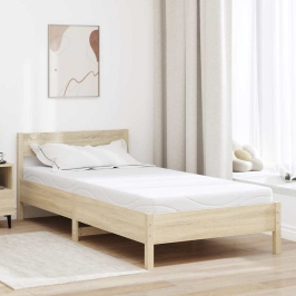 Matrači Balts 100 X 200 Cm 100% Poliestera Audums Vidaxl