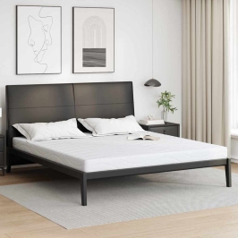 Matrači Balts 180 X 200 Cm 100% Poliestera Audums Vidaxl