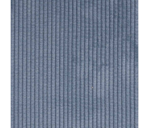 2-Vietīgs Dīvāns Ar Kušeti L-Veida Blue 125 Cm Lina Vidaxl