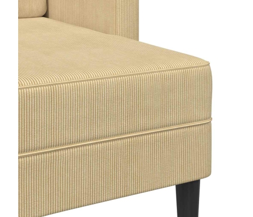 2-Vietīgs Dīvāns Ar Krēslu L-Veida Gaiši Zaļš Pelēks 125Cm Veļa Vidaxl