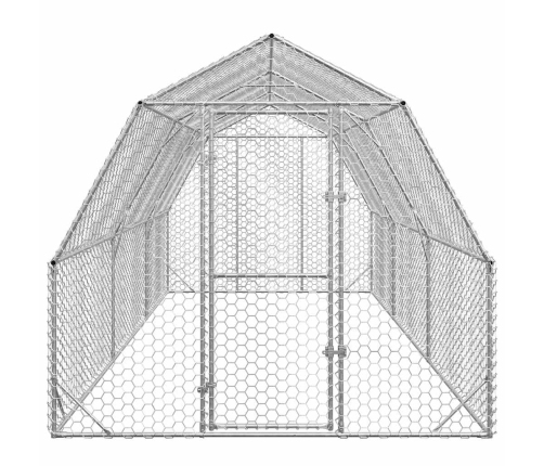 Vistas Skrējiens, 2,5X6X2,25 M, Cinkots Tērauds Vidaxl