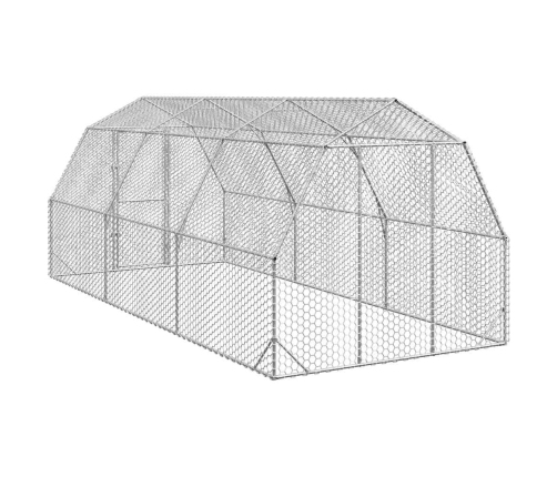 Vistas Skrējiens, 2,5X6X2,25 M, Cinkots Tērauds Vidaxl