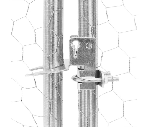 Vistas Skrējiens, 2,5X6X2,25 M, Cinkots Tērauds Vidaxl