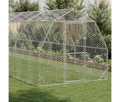 Vistas Skrējiens, 2,5X12X2,25 M, Cinkots Tērauds Vidaxl