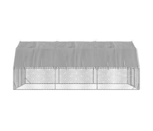 Vistas Skrējiens Ar Jumtu, 2,5X6X2,25 M, Cinkots Tērauds Vidaxl