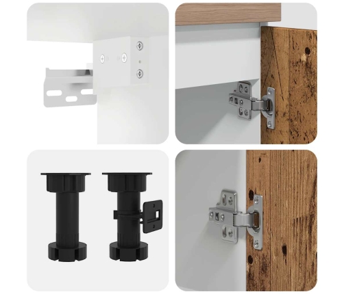 11-Daļīgs Virtuves Skapīšu Komplekts Inženierijas Koks Vidaxl