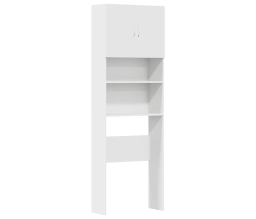 Veļas Mašīnas Skapis Balts 64X24X190 Cm Engineered Wood Vidaxl