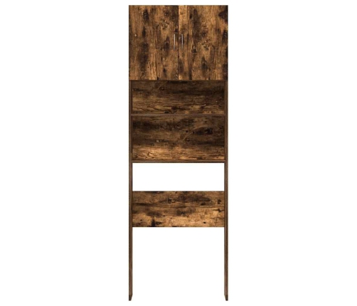 Veļasmašīnas Plaukts, Ozola, 64X24X190 Cm, Inženierijas Koks Vidaxl
